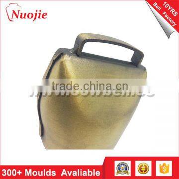 Wholesale 2.6" Plated or Painted Color Cow Bell With Cow Print for Cow and Sheep