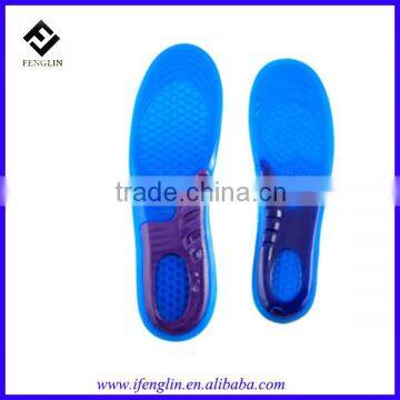 comfortable design wholesale silicone gel orthotic insoles for shoe making