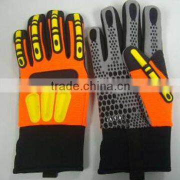 Silicon Dotting Oil Gas Working/Oil Rigger Glove - 7979