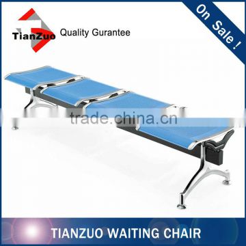 Chrome Metal Airport Waiting Beam Seating Bench Seating