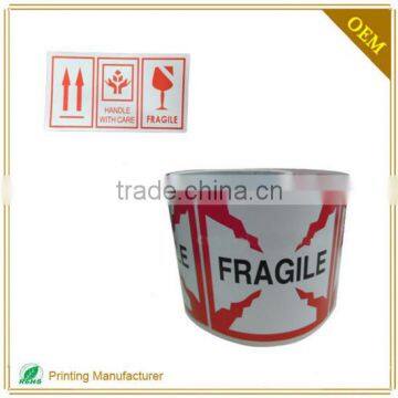 Factory Price Custom Safety Triangle Warning Sign Label Printing photo-2
