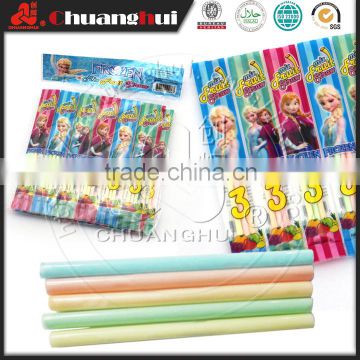 4g CC Stick Frozen Mix Fruits Straw Candy