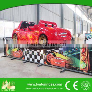 Amusement Park Equipment Double Wave Mini Flying Car For Sale Kiddy Rides