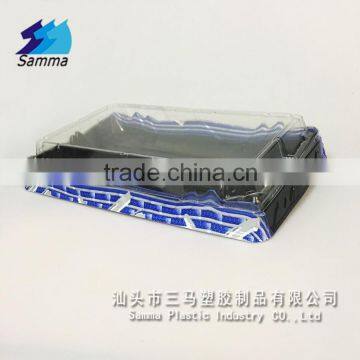 KW-0012FG-B Eco Friendly Take Away Sushi Tray photo-1