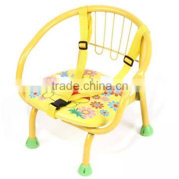 2016 hot sale Cartoon Printing Metal Baby Kids Sitting Chair with Whistle