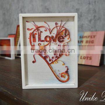 Wooden Vintage Style Sign - Wall Decoration WQ-023