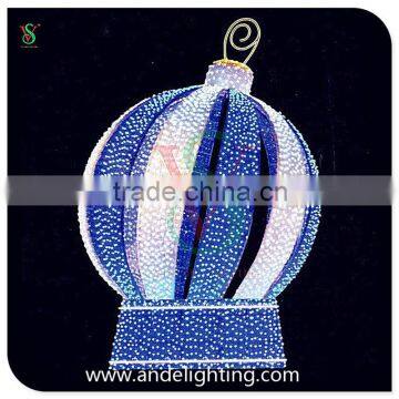 Giant Outdoor Christmas Lights LED Big Ball 3D Motif Light photo-4