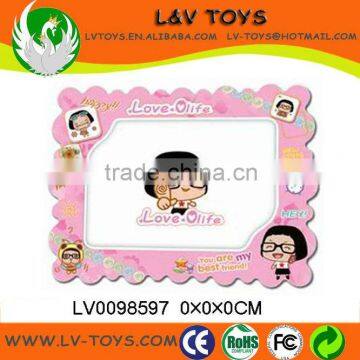 pink 7inch funny photo frame 2014