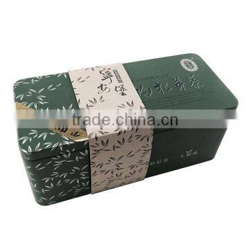 practical tea tin container made in china,matcha tea/matcha green tea metal box/tin box,alibaba gift tea tin box packaging