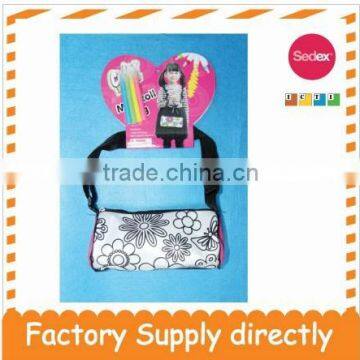 New Fashion Cheap DIY Drawing Mini Rolling Bag Made in China