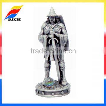 pewter chess figurine handmade crafts