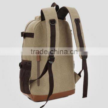 Fashion Trend Camping Custom Canvas Backpack photo-4