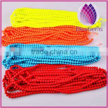 Bead decorative 8mm round rubber glass bead mat.