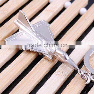 cheap wholesale plane shaped keychain metal