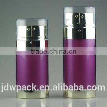 Plastic Oblate Dual Chamber Bottle Cosmetic Packaging JS-S01 photo-5