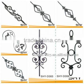 railing decoration Wrought iron components