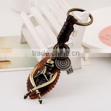 2015 best leather keychain wholesale from China