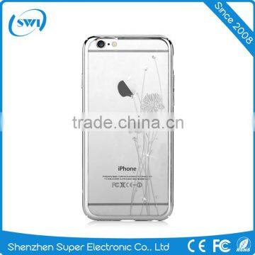 Luxury Original Diamand Element Cell Phone Case for IPhone 6, Electroplating Crystal PC Back Cover for IPhone 6s photo-4