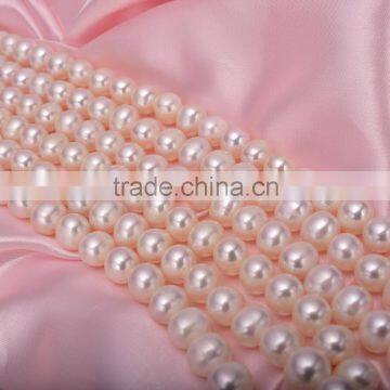 Factory direct sale round nature pearls for sale