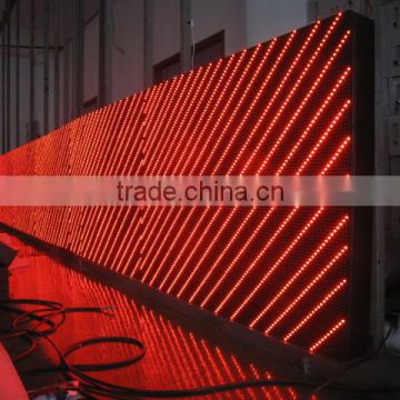 Red chip LED outdoor digital message signs