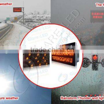 2016 ITS Road Safety Traffic Control Vehicle Mounting LED Sign Board Dynamic Variable Message Signs