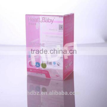 custom made acetate clear pvc packaging box wholesale