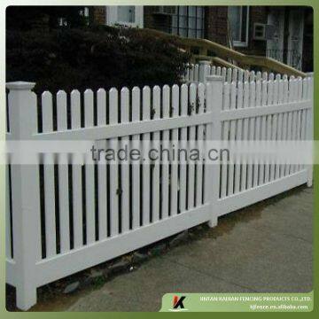 Picket garden fence