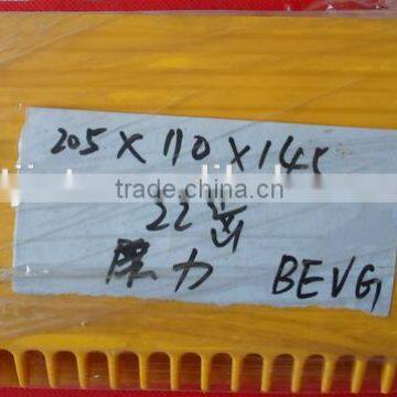 Escalator Comb Plate for BEVG, 205x110x145mm, 22teeth