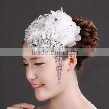 MYLOVE handmade hair accessory high quality rhinestone lace hairclip vintage MLF098