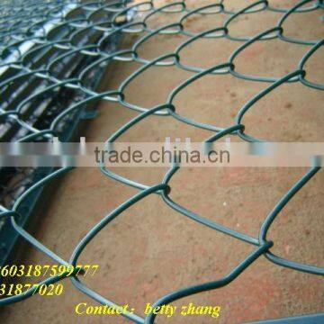 pvc coated chain link fence frame