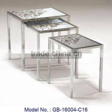 Nest of Three, Nesting Table, Coffee Table, Modern Nest Table