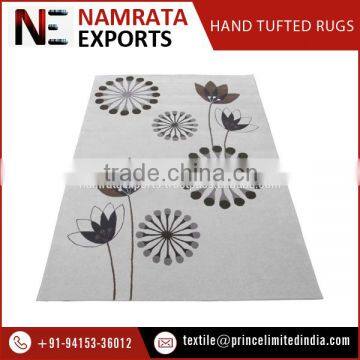 Newly Designed Floral Pattern Hand Tufted Wall to Wall Carpets and Rugs