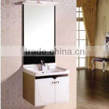 hang small size bathroom cabinet set