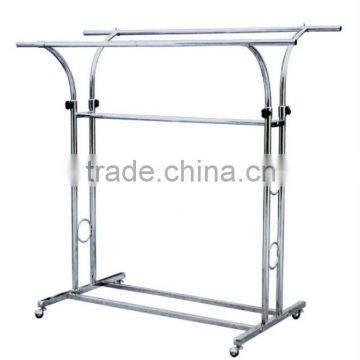 High Quality cloth Metal Hanging Garment Display Rack