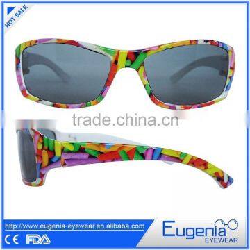 candy series fashion pattern kids sport sunglasses