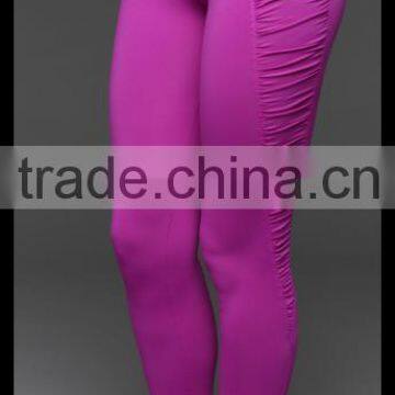 Kiteng Eye-catching and Multi-level Contrast Side Panel Detail Yoga Legging 2016 New Office In United States (USA)small Minimum photo-3