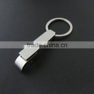 Wholesale Popular Cheap Custom Eco-friendly Bulk Silver Bottle Opener Keychain