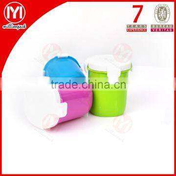 Colorful BPA free Plastic Seal Cup with lid