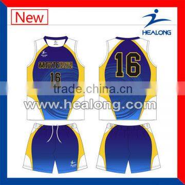 high quality custom beach volleyball jersey