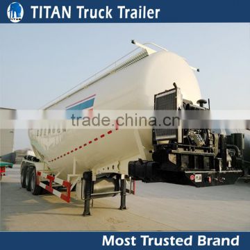 2015 Top supplier Bulk Cement Tank Semi Trailer with air compressor and disel engine