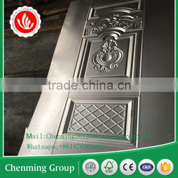 Moulded metal door skin 0.35-1.2 mm cold rolled steel sheet