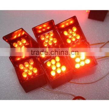 26mm Square Design Yellow LED Pixel Cluster Traffic Parts photo-5