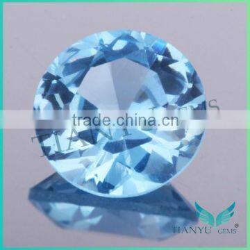 High quality rough diamond round shape 107# lab created spinel for fashion jewelry