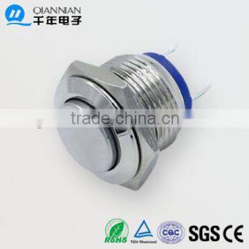 QN16-A6 16mm Momentary Metal Push Button Switch