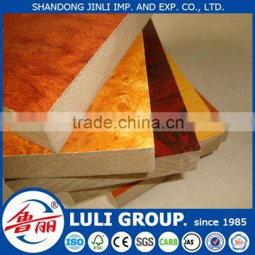 Melamine Middle Density Fiber Board with best price