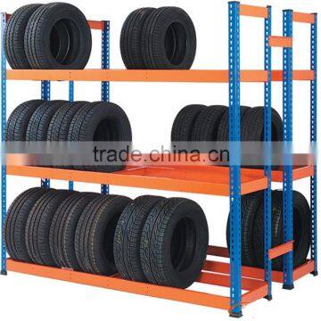New warehouse steel tire rack tires shelving exporter