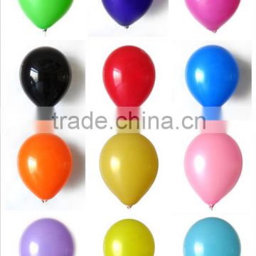 Factory price 12 inch standard color helium balloon/latex balloon