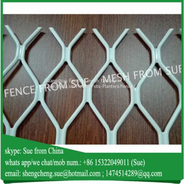 Powder coated white color meg netting Aluminum grid mesh for sale