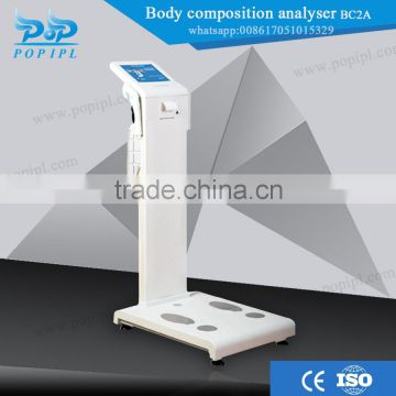 POPIPL Newest 8 point contact electrode bioelectrical impedance analysis BIA body composition analyzer