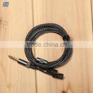 TPE Skin OCC Earphone Audio Cable For Ultimate Ears UE TF10 SF3 SF5 5EB 5pro TripleFi 15vm TF15 Headset Wire